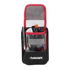 Husky 5 In. Clip On Tool Belt Pouch -Husky Shop clear husky tool belts hd50700 th 40 1000
