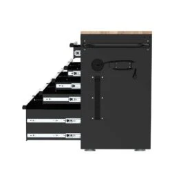 Husky Tool Storage 46 In. W X 18 In. D 9-Drawer Mobile Workbench Cabinet In Gloss Black 18 Husky Tool Storage 46 In. W X 18 In. D 9-Drawer Mobile Workbench Cabinet In Gloss Black -Husky Shop gloss black husky mobile workbenches h46x18mwc9blk 66 1000