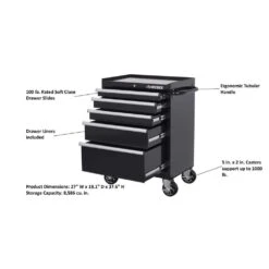 Husky Shop 23 Husky Shop -Husky Shop gloss black husky tool cabinets h27tr5blk e1 1000
