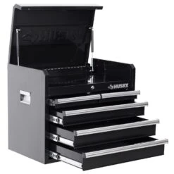 Husky Tool Storage 26 In. W X 16 In. D 5-Drawer Gloss Black Top Tool Chest 19 Husky Tool Storage 26 In. W X 16 In. D 5-Drawer Gloss Black Top Tool Chest -Husky Shop gloss black husky top tool chests h26ch5blk c3 1000