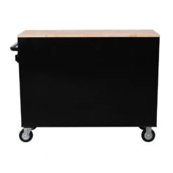 Husky 46 In. W X 18 In. D 9-Drawer Black Mobile Workbench Cabinet 16 Husky 46 In. W X 18 In. D 9-Drawer Black Mobile Workbench Cabinet -Husky Shop gloss black with silver trim husky mobile workbenches h46mwc9v18 66 1000