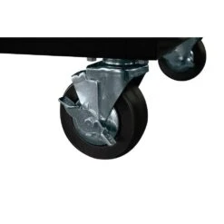 Husky 52 In. W X 25 In. D 9-Drawer Gloss Gray Mobile Workbench Tool Chest With Mechanics Tool Set In Foam (320-Piece) -Husky Shop gloss gray husky mobile workbenches h320eva52mwbgrycb 1f 1000