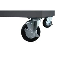 Husky 46 In. W X 25 In. D 9-Drawer Gloss Gray Mobile Workbench -Husky Shop gloss gray husky mobile workbenches hotc4609b46m a0 1000