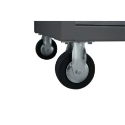 Husky 46 In. W X 25 In. D 9-Drawer Gloss Gray Mobile Workbench -Husky Shop gloss gray husky mobile workbenches hotc4609b46m c3 1000