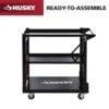 Husky 33 In. W Folding Utility Cart