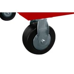 Husky 42 In. 12-Drawer 24.5 In. Deep Tool Chest/Rolling Cab Set Gross Red -Husky Shop gloss red husky tool chest combos hotc4212b21s 77 1000