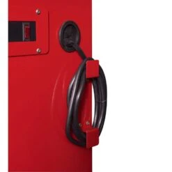 Husky 52 In. W X 24.5 In. D 9-Drawer Standard Duty Mobile Workbench Tool Chest With Solid Work Top And Pegboard In Gloss Red -Husky Shop gloss red with silver trim husky mobile workbenches hotc5209b23m 1f 1000