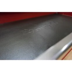 Husky 52 In. W X 24.5 In. D 9-Drawer Standard Duty Mobile Workbench Tool Chest With Solid Work Top And Pegboard In Gloss Red -Husky Shop gloss red with silver trim husky mobile workbenches hotc5209b23m 76 1000