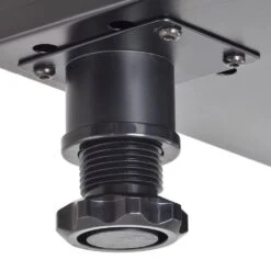 Husky Regular Duty 36 In. W X 72 In. H X 18 In. D 4-Shelf 22-Gauge Steel Freestanding Garage Storage Cabinet In Black And Gray -Husky Shop gray black husky free standing cabinets kf3f361872 h9 44 1000