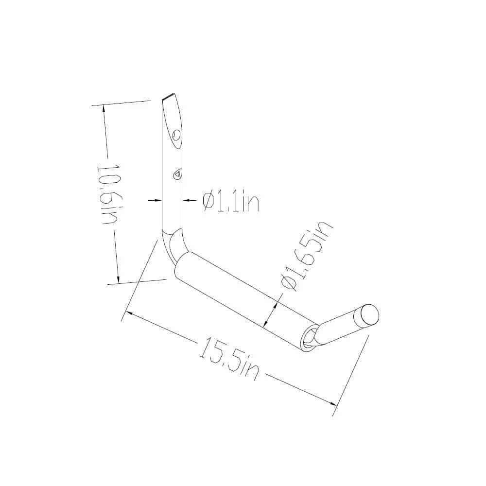 Husky Heavy-Duty Padded Arm Hanger 4 Husky Heavy-Duty Padded Arm Hanger - Image 4