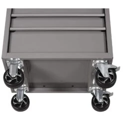 Husky Standard-Duty 27 In. 7-Drawer Gray Rolling Tool Cabinet -Husky Shop gray husky tool cabinets h27tr5gry 44 1000