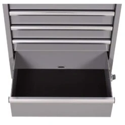 Husky Standard-Duty 27 In. 7-Drawer Gray Rolling Tool Cabinet -Husky Shop gray husky tool cabinets h27tr5gry 76 1000