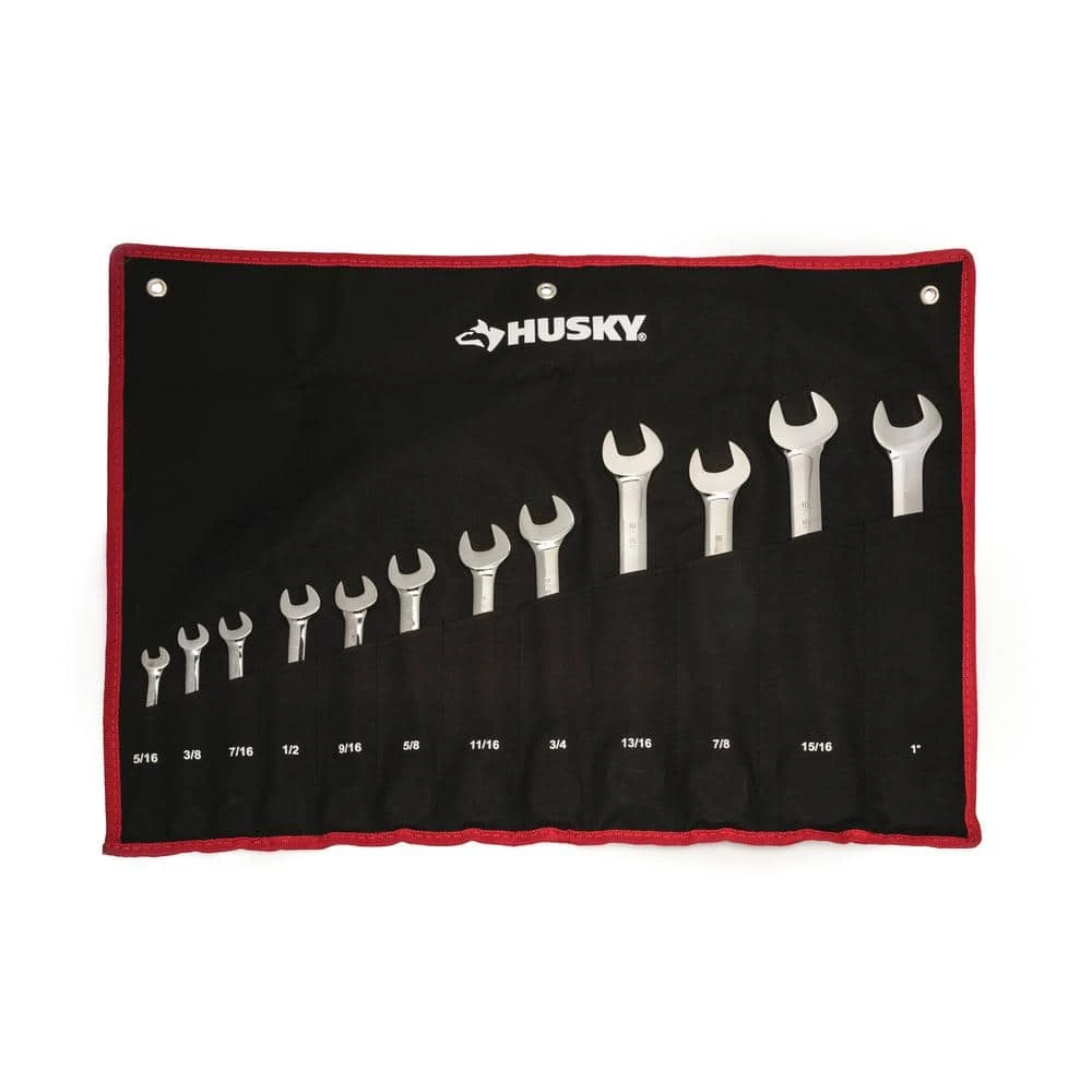 Husky 72-Tooth Reversible SAE Ratcheting Wrench Set (12-Piece) 7 Husky 72-Tooth Reversible SAE Ratcheting Wrench Set (12-Piece) - Image 7