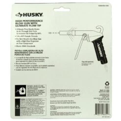 Husky High Performance Blow Gun With Ultimate Flow Tip 5 Husky High Performance Blow Gun With Ultimate Flow Tip -Husky Shop husky air blow guns 035 0018h 4f 1000