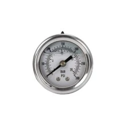Husky 1.7 In. Liquid Filled Pressure Gauge With 1/8 In. NPT Back Mount