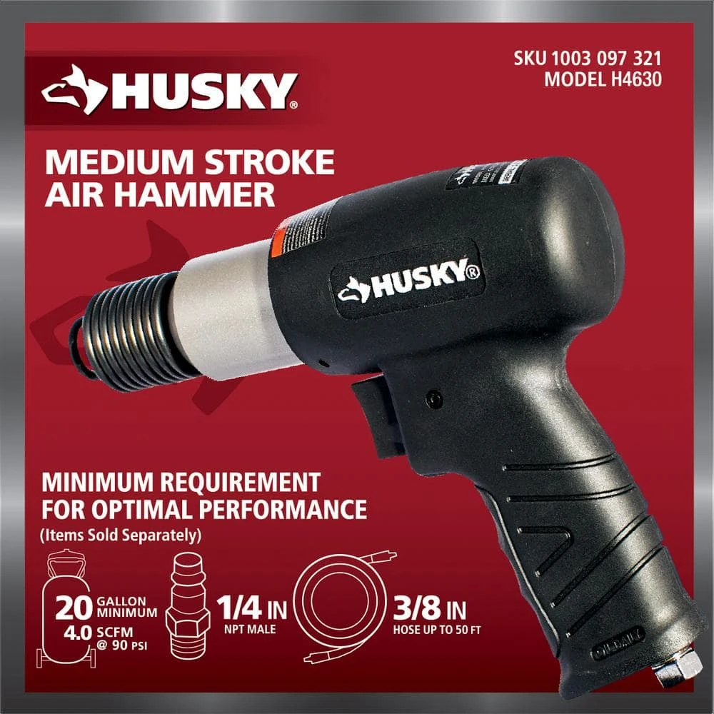 Husky Medium Stroke Air Hammer 6 Husky Medium Stroke Air Hammer - Image 6