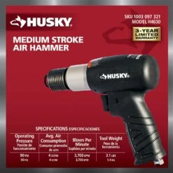 Husky Medium Stroke Air Hammer 9 Husky Medium Stroke Air Hammer -Husky Shop husky air hammers h4630 a0 1000