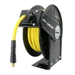 Husky 3/8 In. X 50 Ft. Open Face Hybrid Hose Reel With Hose -Husky Shop husky air hoses ahr 3001 1f 1000