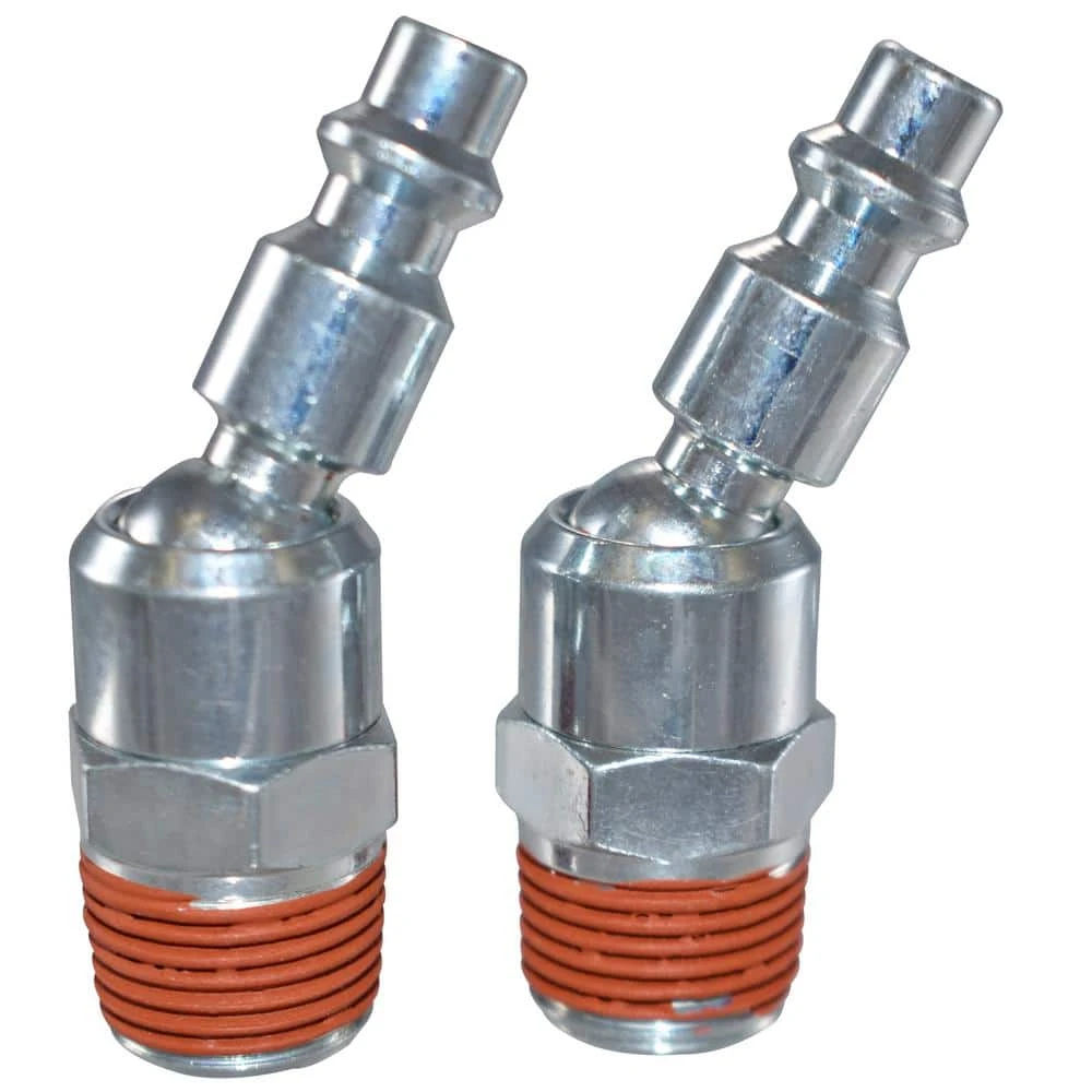 Husky 1/4 In. IM Swivel Plug - 3/8 In. NPT (M) (2-Pack) 4 Husky 1/4 In. IM Swivel Plug - 3/8 In. NPT (M) (2-Pack) - Image 4