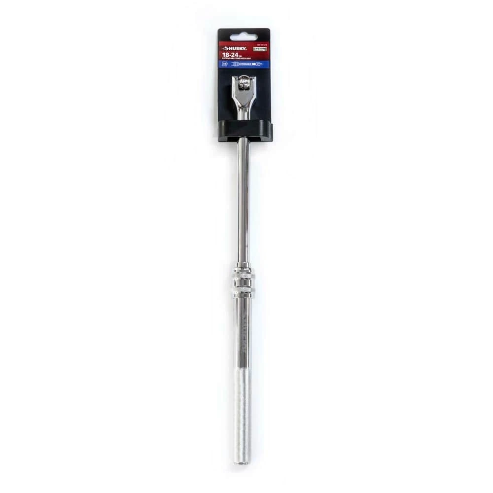 Husky 1/2 In. Drive X 18 In. To 24 In. Extendable Breaker Bar 7 Husky 1/2 In. Drive X 18 In. To 24 In. Extendable Breaker Bar - Image 7