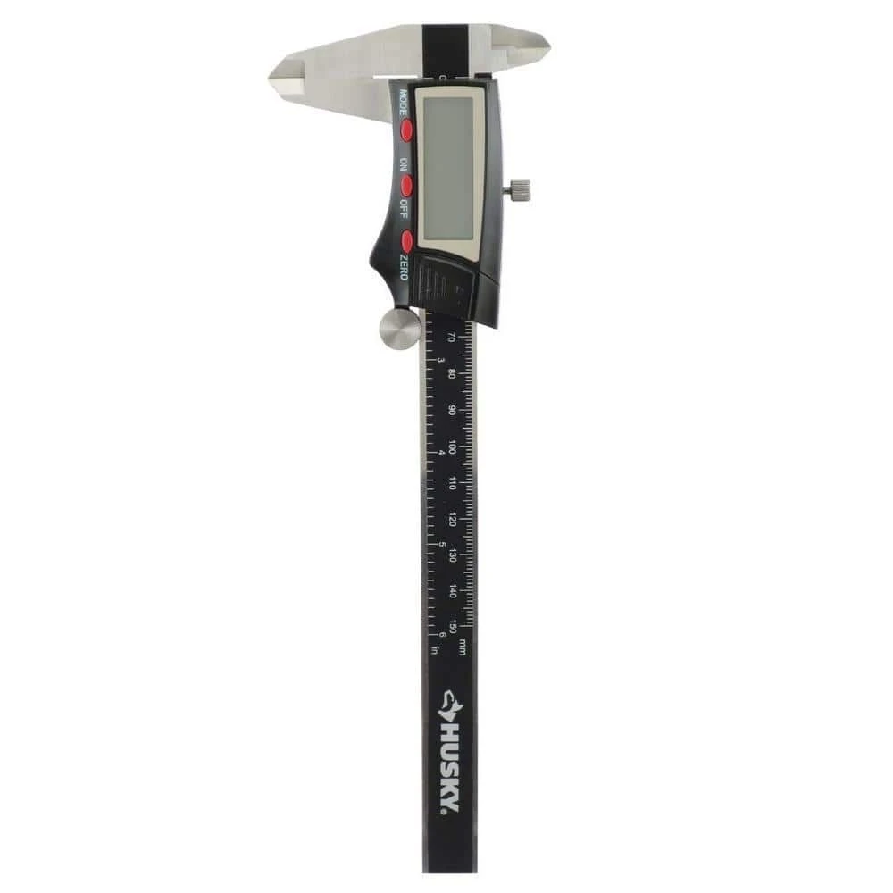 Husky 6 In. 3-Mode Digital Fractional Caliper 1 Husky 6 In. 3-Mode Digital Fractional Caliper