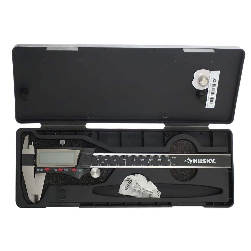 Husky 6 In. 3-Mode Digital Fractional Caliper 2 Husky 6 In. 3-Mode Digital Fractional Caliper - Image 2