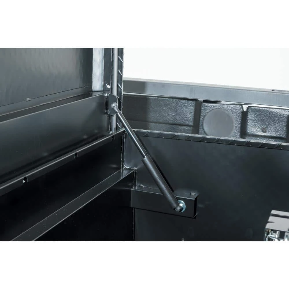 Husky 40.8 In. Matte Black Aluminum Full Size Chest Truck Tool Box 6 Husky 40.8 In. Matte Black Aluminum Full Size Chest Truck Tool Box - Image 6