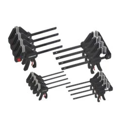 Husky 4-1/2 In. And 6 In. Trigger Clamps Set (16-Piece)