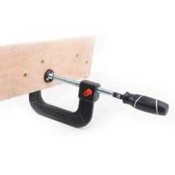 Husky 4 In. Quick Adjustable C-Clamp With Rubber Handle -Husky Shop husky clamps 99682 1f 1000