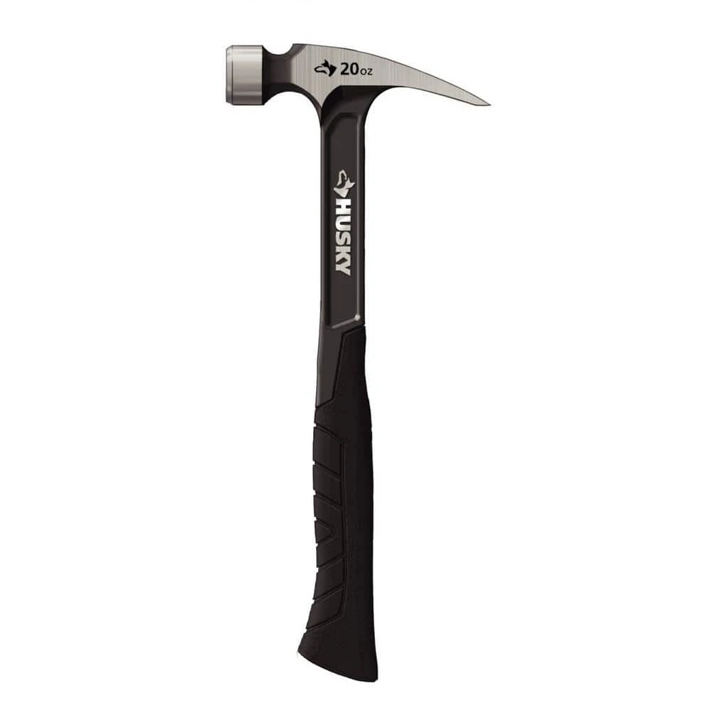 Husky 20 Oz. Steel Rip Claw Hammer 1 Husky 20 Oz. Steel Rip Claw Hammer