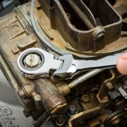 Husky 3/8 In. Flex Head Ratcheting Combination Wrench -Husky Shop husky combination wrenches hfrw38 fa 1000