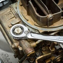 Husky 9/16 In. Reversible Ratcheting Combination Wrench -Husky Shop husky combination wrenches hrrw916 fa 1000