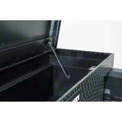 Husky 71.36 In. Matte Black Aluminum Full Size Crossbed Truck Tool Box -Husky Shop husky crossover truck tool boxes 102100 53 01 44 1000
