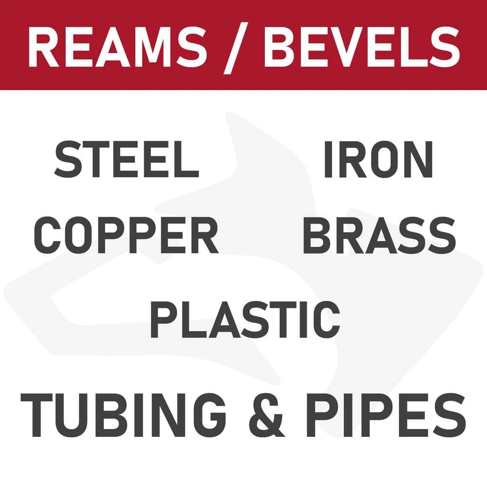Husky Inner/Outer Reamer For 1/4 In. To 1-1/4 In. Outside Diameter Tubing And Pipe 3 Husky Inner/Outer Reamer For 1/4 In. To 1-1/4 In. Outside Diameter Tubing And Pipe - Image 3