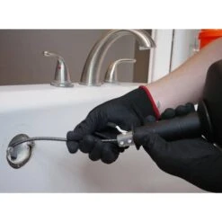 Husky 25 Ft. Power Drum Drain Snake Drill-Operated Auger For Sink, Tub And Shower Clogs 18 Husky 25 Ft. Power Drum Drain Snake Drill-Operated Auger For Sink, Tub And Shower Clogs -Husky Shop husky drain snakes 410 185 0111 1d 1000