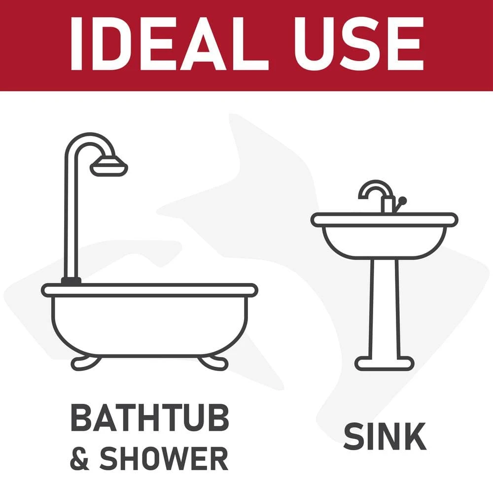 Husky 25 Ft. Power Drum Drain Snake Drill-Operated Auger For Sink, Tub And Shower Clogs 2 Husky 25 Ft. Power Drum Drain Snake Drill-Operated Auger For Sink, Tub And Shower Clogs - Image 2