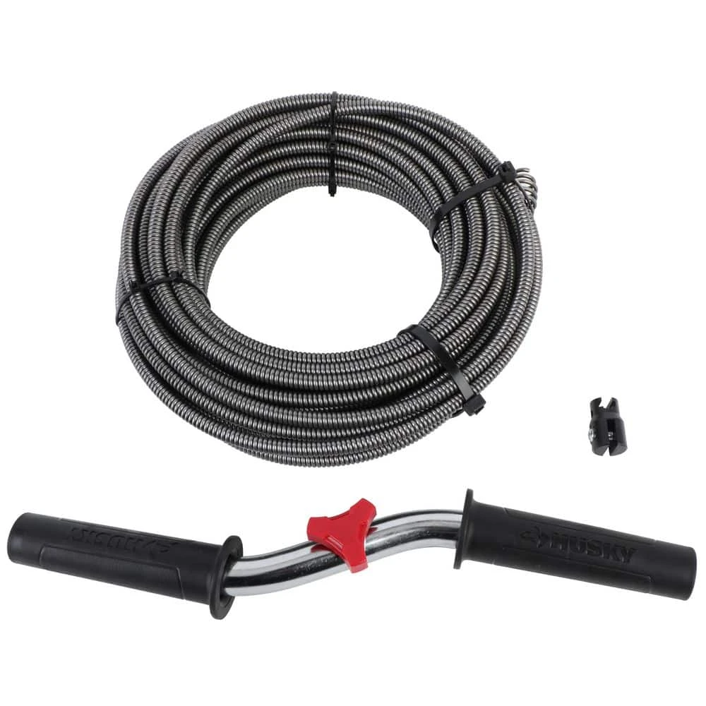 Husky 50 Ft. Drain Auger, Replacement Cable For Electric Augers 1 Husky 50 Ft. Drain Auger, Replacement Cable For Electric Augers