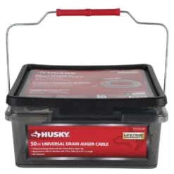 Husky 50 Ft. Drain Auger, Replacement Cable For Electric Augers 18 Husky 50 Ft. Drain Auger, Replacement Cable For Electric Augers -Husky Shop husky drain snakes 410 270 0111 c3 1000