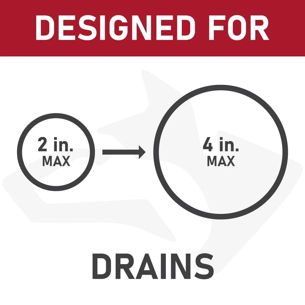 Husky 50 Ft. Drain Auger, Replacement Cable For Electric Augers 2 Husky 50 Ft. Drain Auger, Replacement Cable For Electric Augers - Image 2