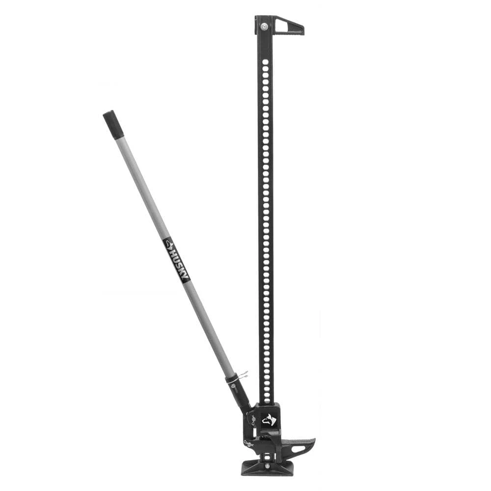 Husky 60 In. 3-1/2-Ton Farm Car Jack 1 Husky 60 In. 3-1/2-Ton Farm Car Jack