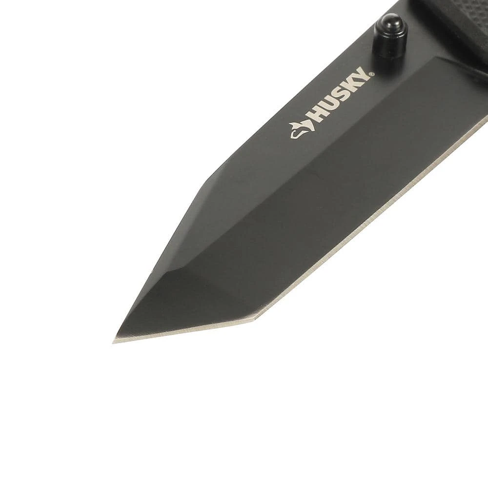 Husky 4 In. Folding Knife With Nylon Handle 7 Husky 4 In. Folding Knife With Nylon Handle - Image 7