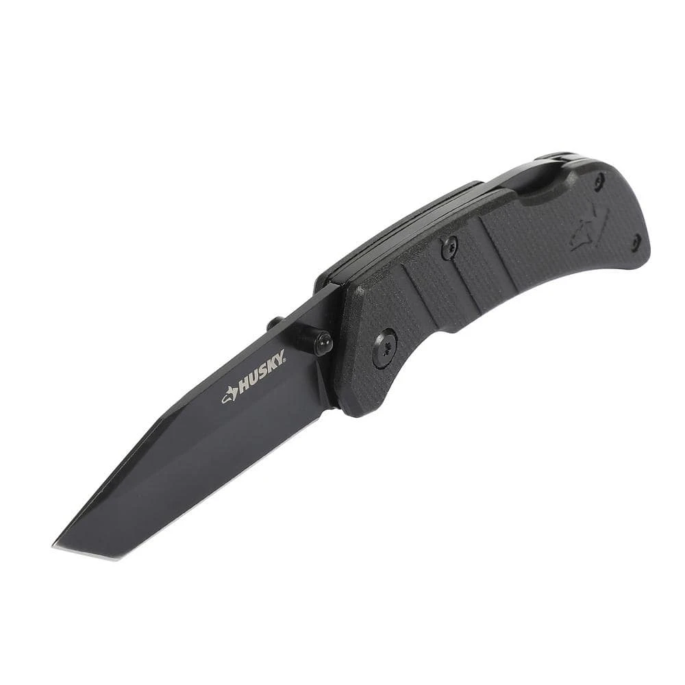 Husky 4 In. Folding Knife With Nylon Handle 1 Husky 4 In. Folding Knife With Nylon Handle