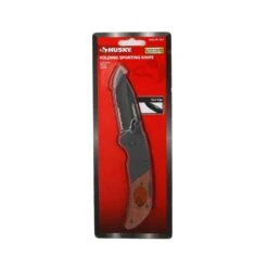 Husky 2.875 Steel Dual Edge Clip Point Folding Knife -Husky Shop husky folding knives 99741 40 1000