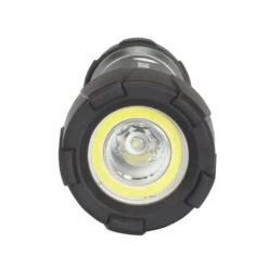 Husky 4AAA 350-Lumen LED Dual Beam Unbreakable Aluminum Flashlight -Husky Shop husky handheld flashlights 16fl0924 40 1000