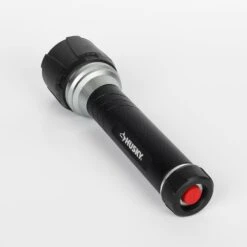 Husky 1500 Lumens LED Virtually Unbreakable Aluminum Flashlight -Husky Shop husky handheld flashlights 18fl0201 44 1000