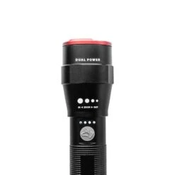 Husky 1500 Lumens Dual-Power Focusing LED Rechargeable Flashlight 3 Modes With USB Port And Rechargeable Battery -Husky Shop husky handheld flashlights hsky1500dpfl c3 1000