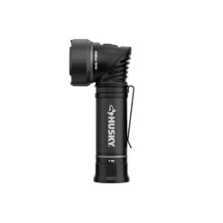 Husky 750 Lumens Dual Power LED Swivel-Head Rechargeable Flashlight With Pocket Clip And Rechargeable Battery -Husky Shop husky handheld flashlights hsky750dpswf a0 1000