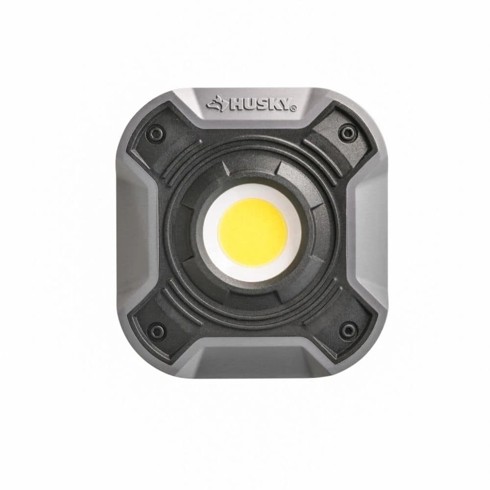 Husky 800-Lumen LED Utility Lights 2-Modes With Magnetic Handle And Batteries (2-Pack) 5 Husky 800-Lumen LED Utility Lights 2-Modes With Magnetic Handle And Batteries (2-Pack) - Image 5