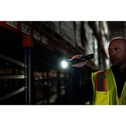 Husky 7000-Lumens Dual Power LED Rechargeable Tactical Focusing Handheld Flashlight -Husky Shop husky handheld flashlights pvl flt 0019 4f 1000