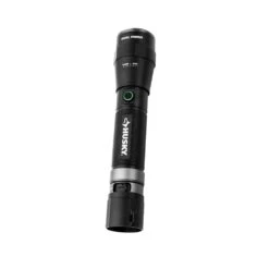 Husky 3000-Lumens Dual Power LED Rechargeable Tactical Focusing Handheld Flashlight -Husky Shop husky handheld flashlights pvl flt 0023 1d 1000